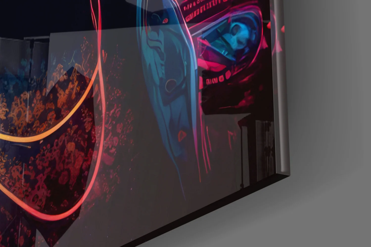 Charismatic Glass Wall Art|| Designer's Collection - Image 8
