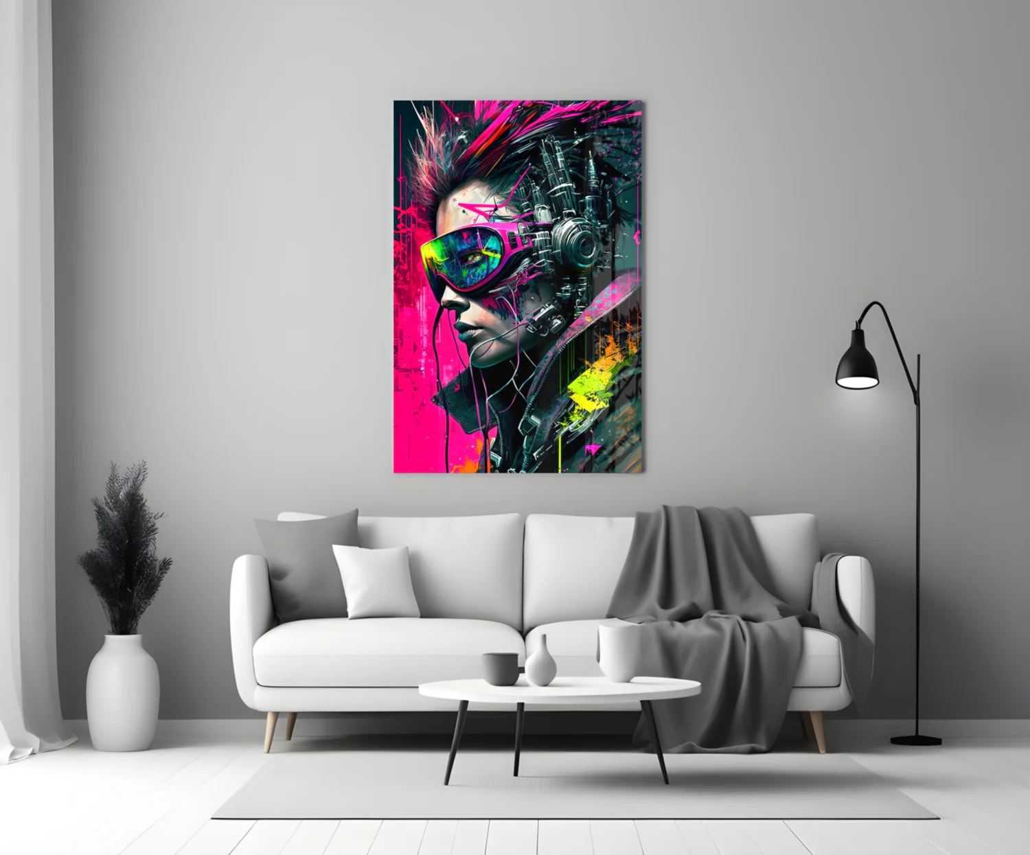 City Music Glass Wall Art|| Designer's Collection - Image 4