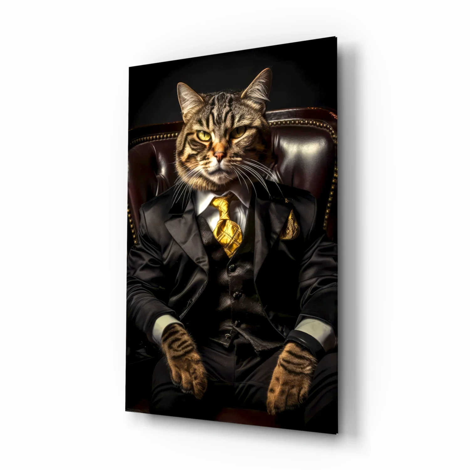 The Boss Glass Wall Art|| Designer's Collection - Image 2