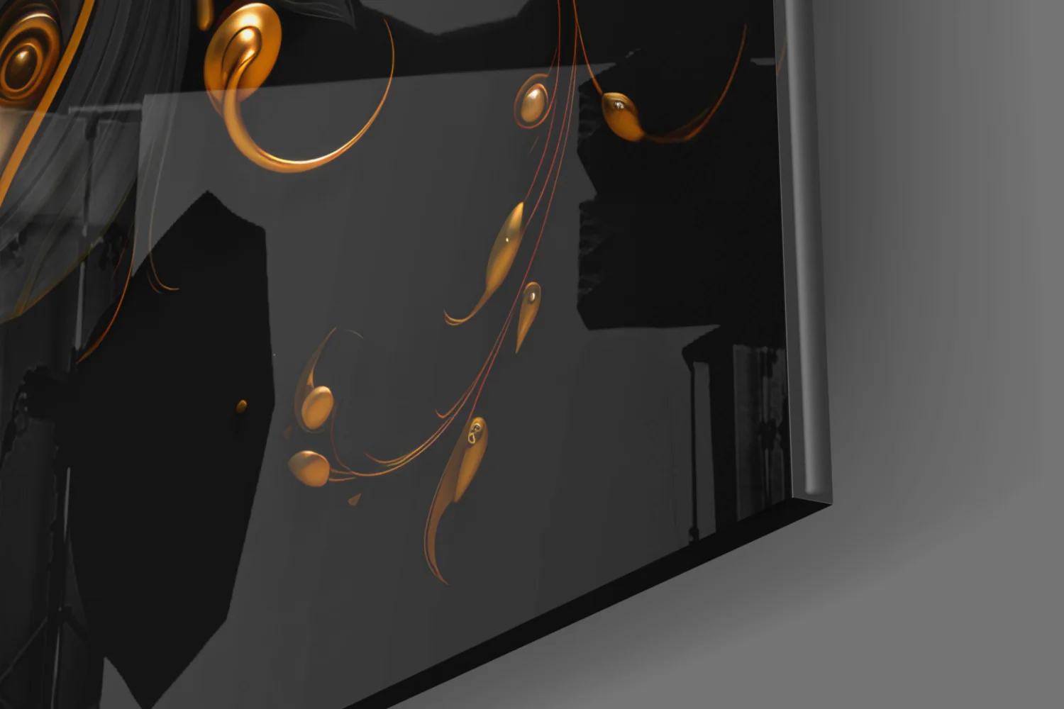 Flower of Luck Glass Wall Art|| Designer's Collection - Image 8