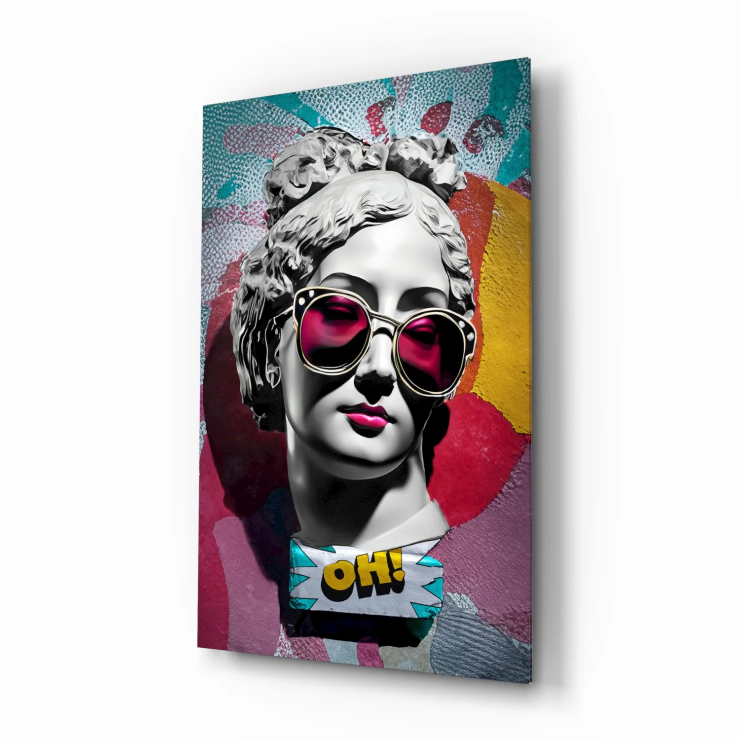 Oh! Glass Wall Art || Designer Collection - Image 2