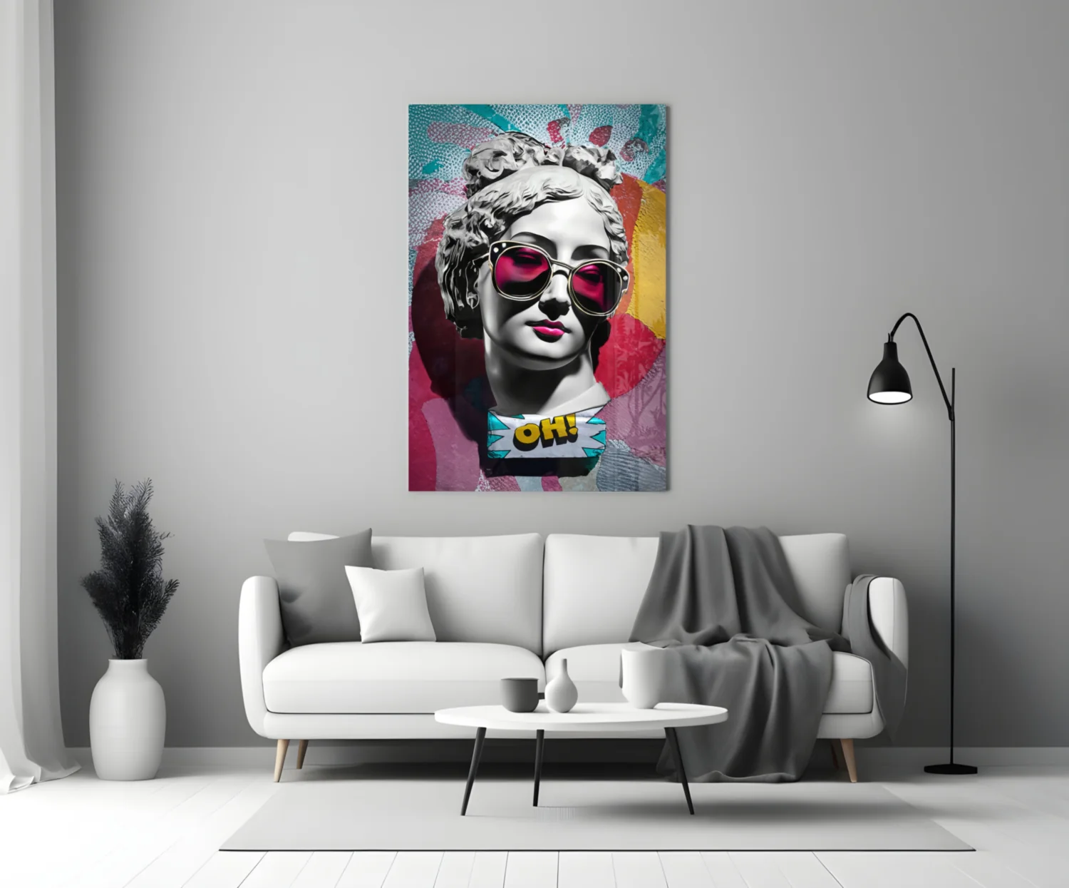 Oh! Glass Wall Art || Designer Collection - Image 4