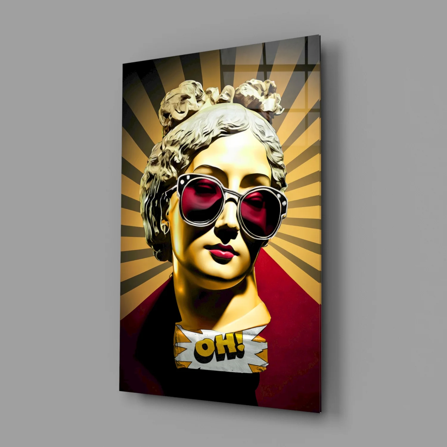 Oh! Glass Wall Art || Designer Collection - Image 3