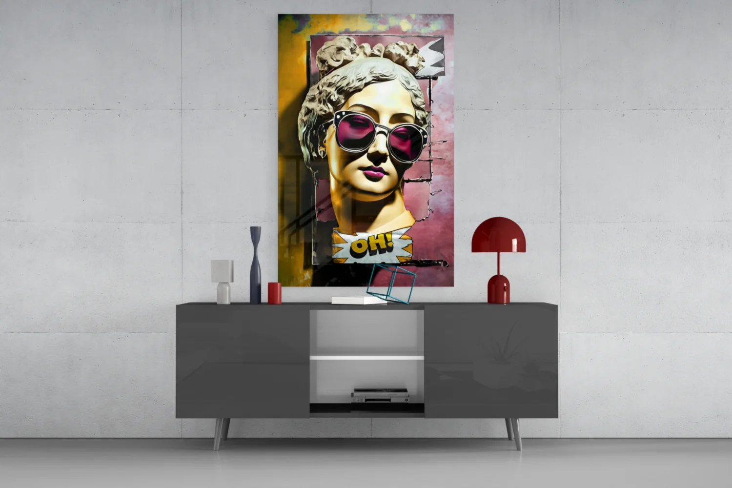 Oh! Glass Wall Art || Designer Collection - Image 9
