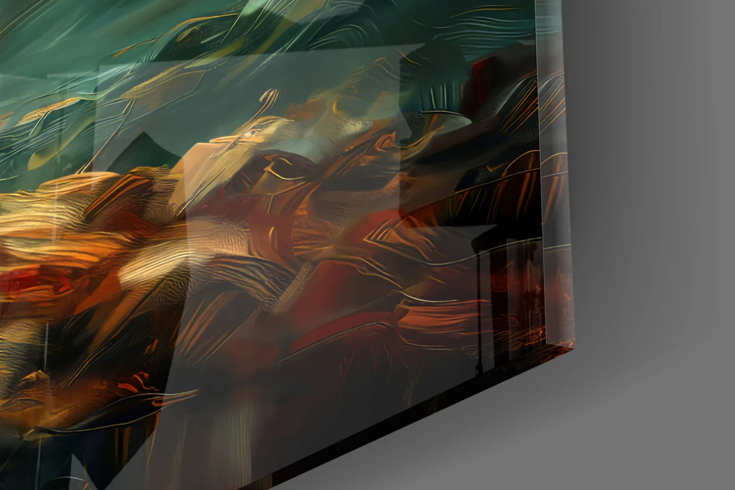 Cross Glass Wall Art || Designer Collection - Image 8