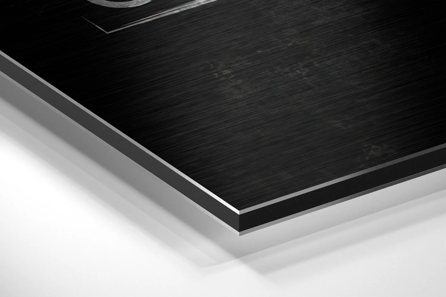 Eat, Sleep, Gym Brushed Aluminium Dibond Wall Art - Image 2