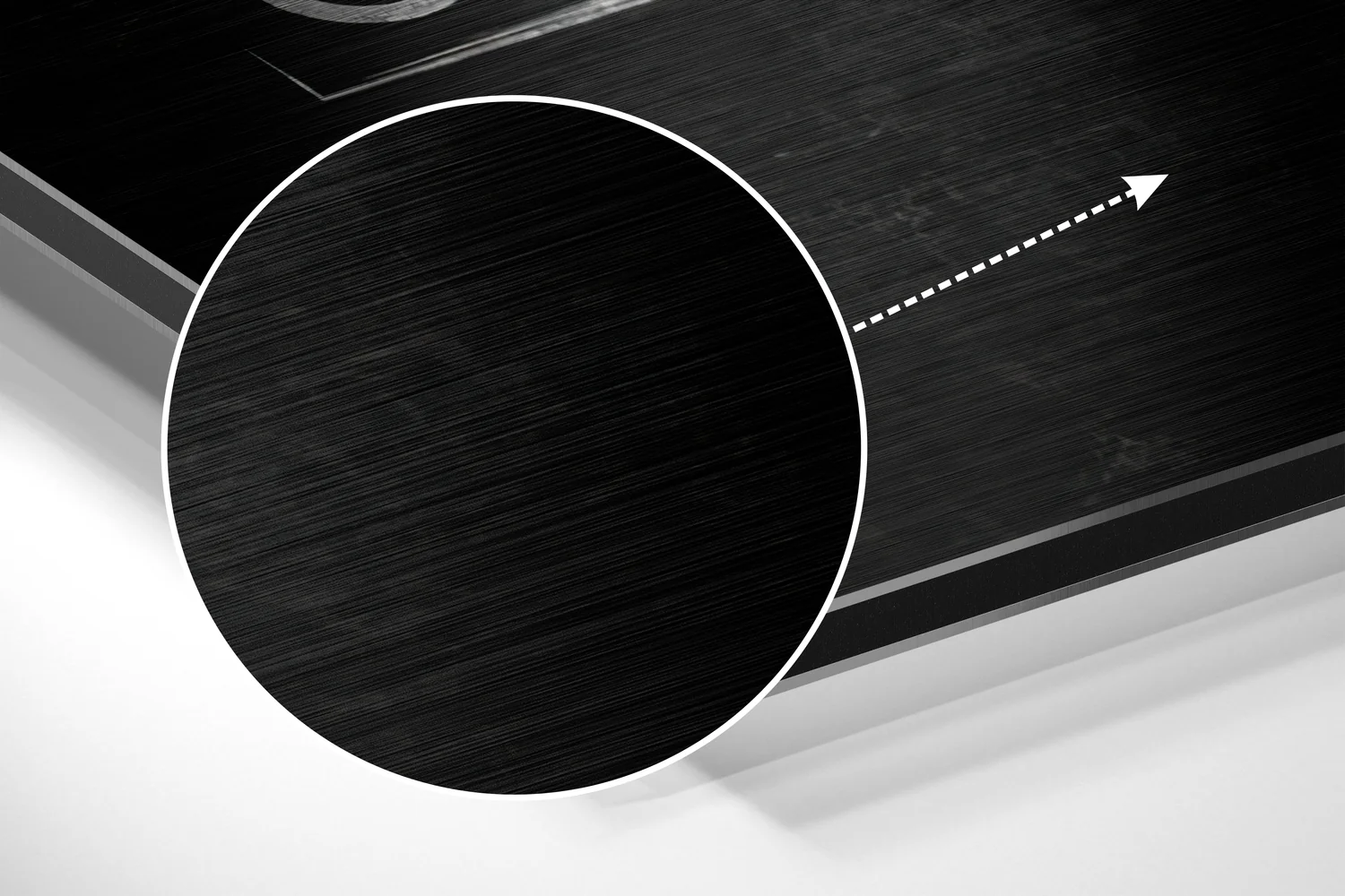 Eat, Sleep, Gym Brushed Aluminium Dibond Wall Art - Image 3