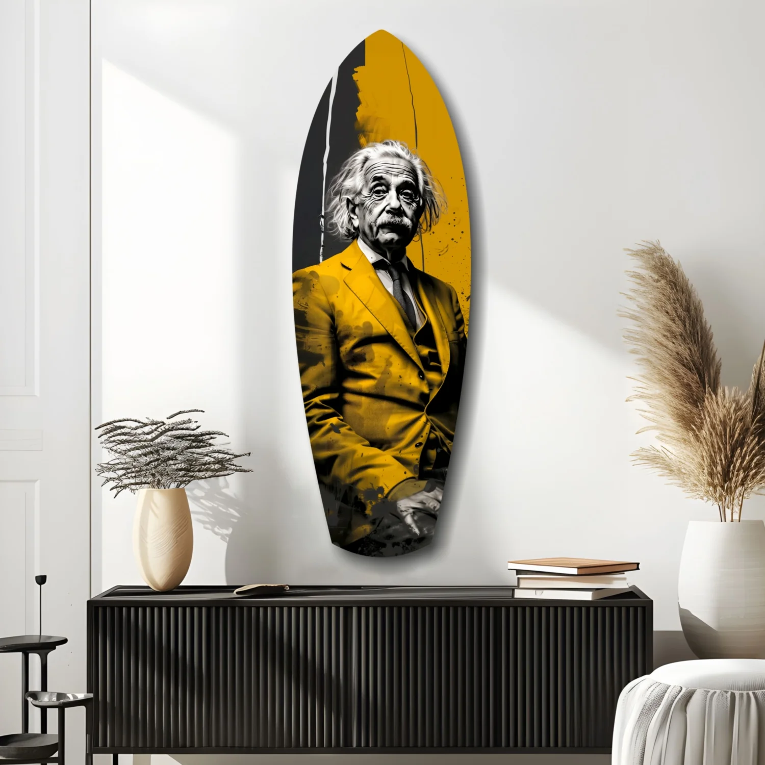 Listening Professor Glass Wall Art - Image 10