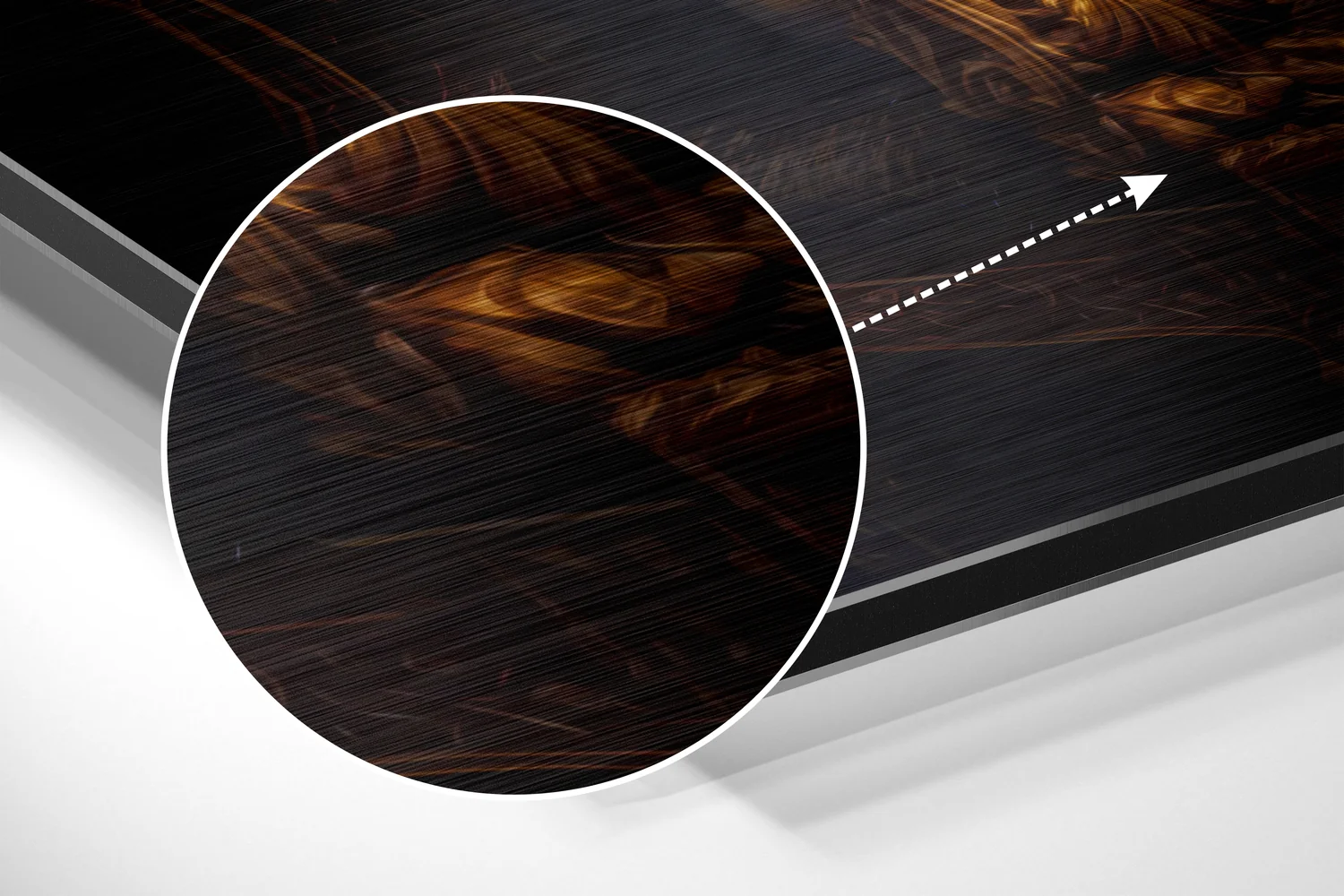 Crowned Rock Star Brushed Aluminum Dibond Wall Art - Image 3