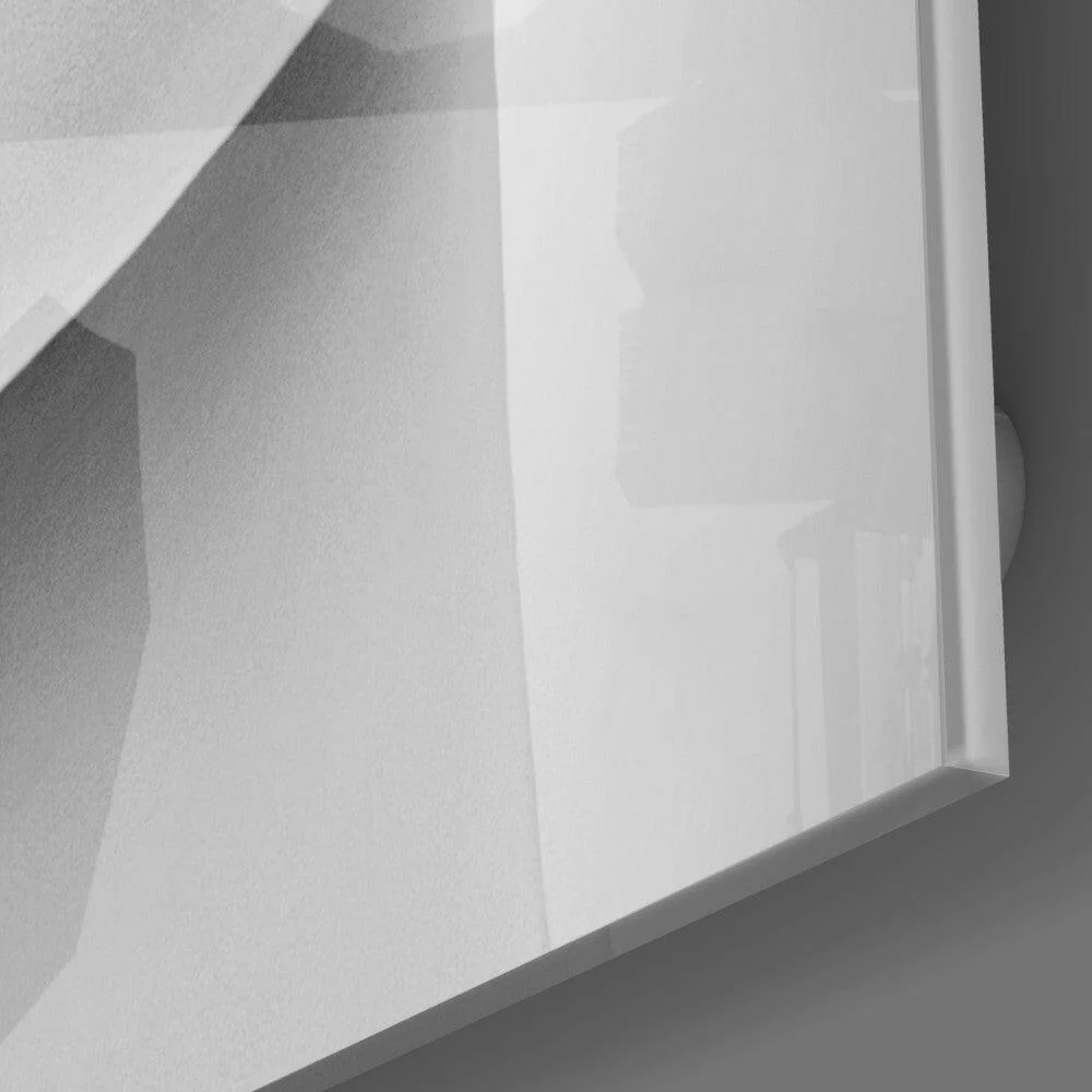 Emerald Lips Glass Wall Art - Image 3