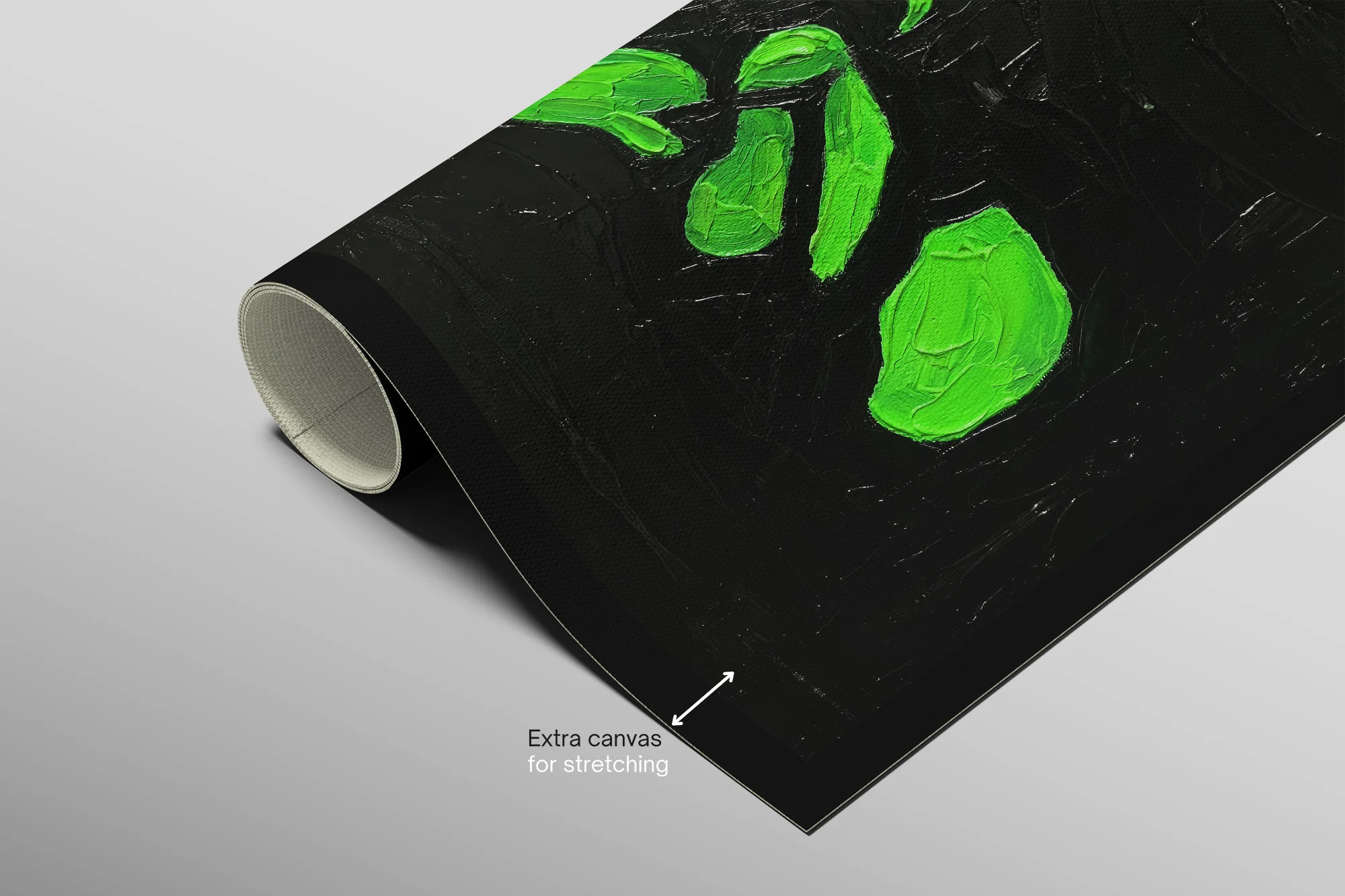 Emerald Silence – 3D Haptic Embossed High-Gloss Luxury Wall Art - Image 14