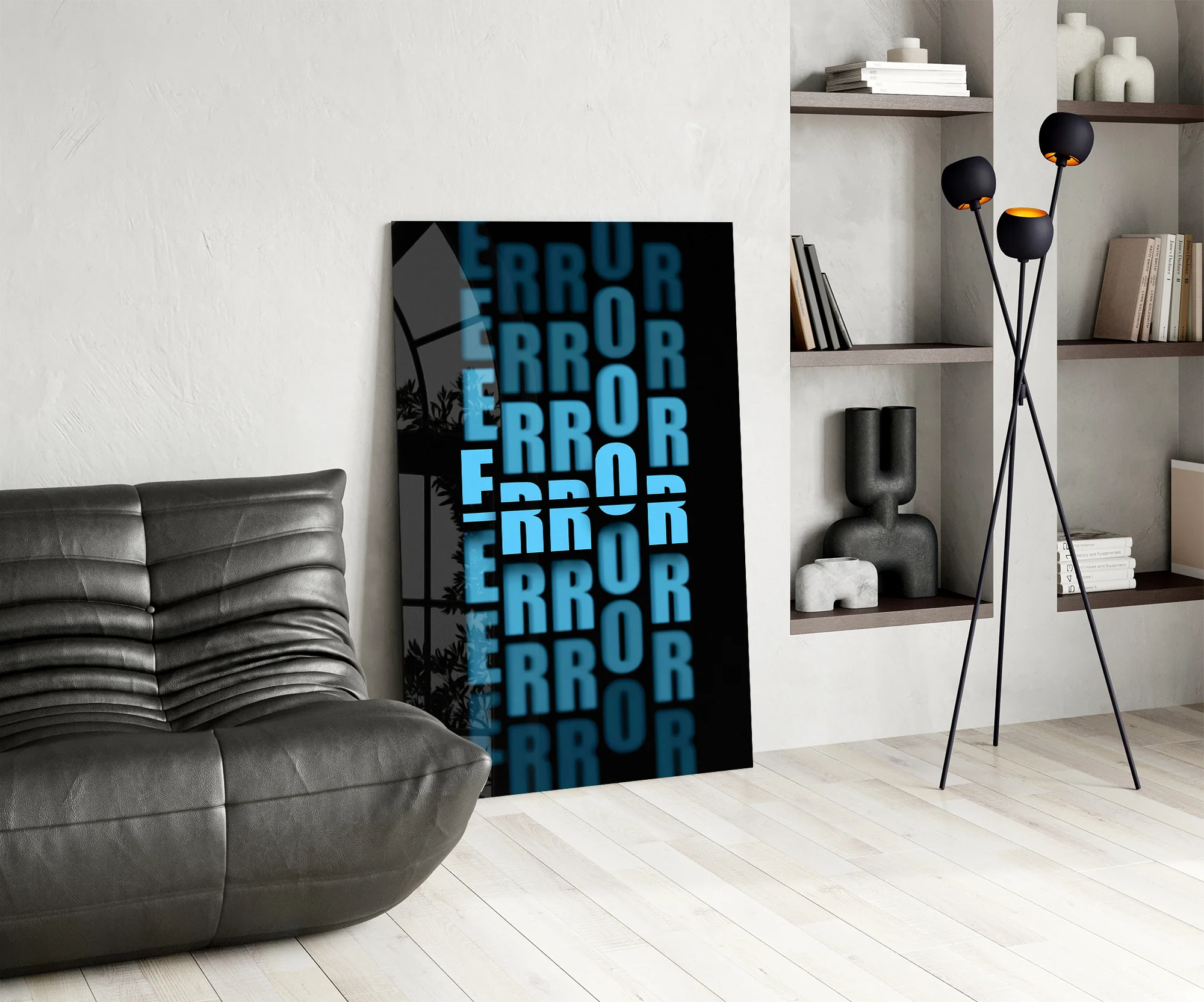 Error Repeated Glass Wall Art - Image 7