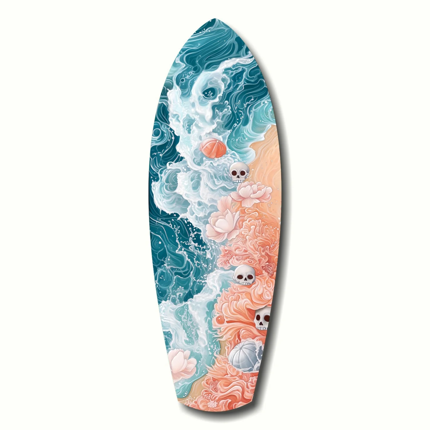 Eternal Tides Glass Wall Art
