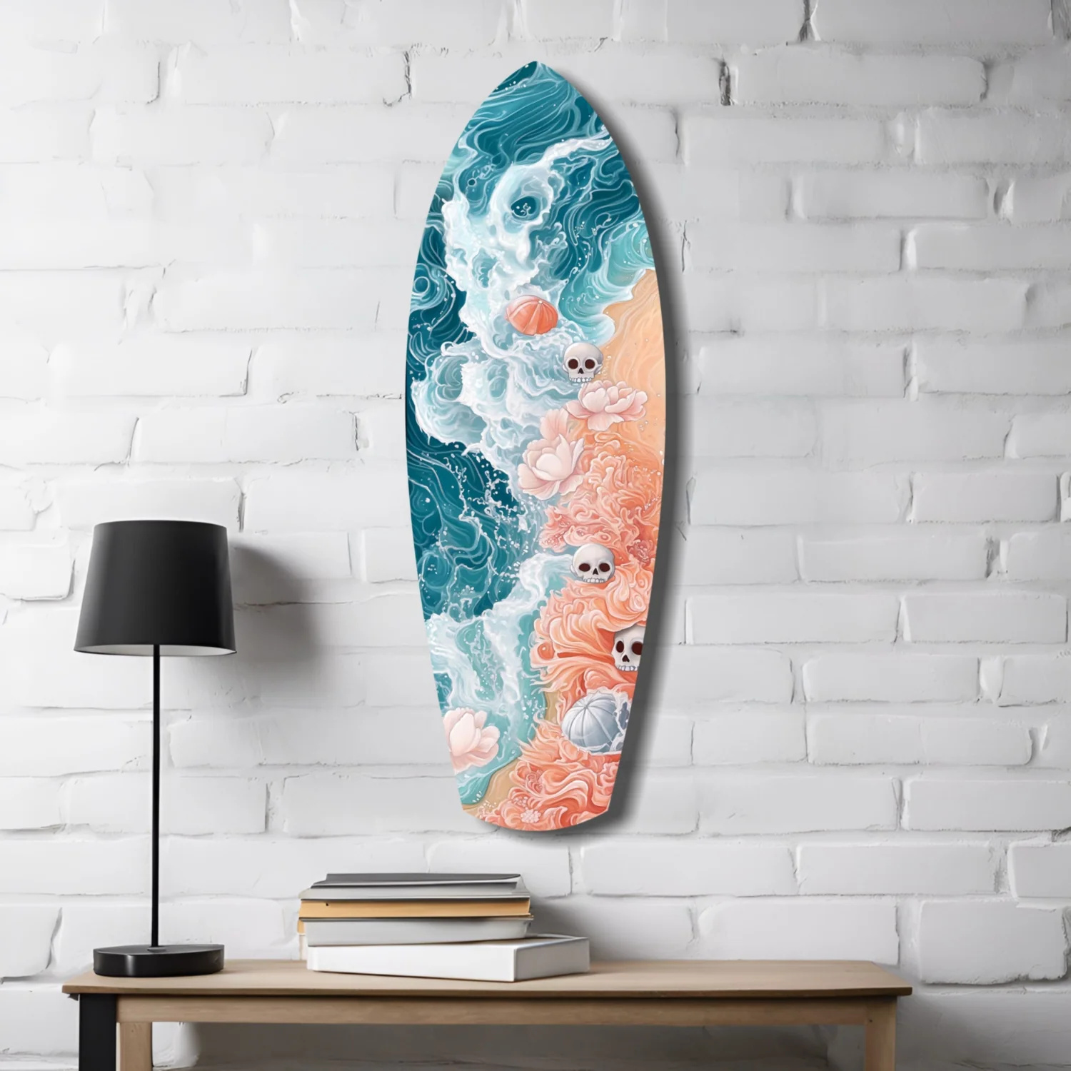Eternal Tides Glass Wall Art - Image 4