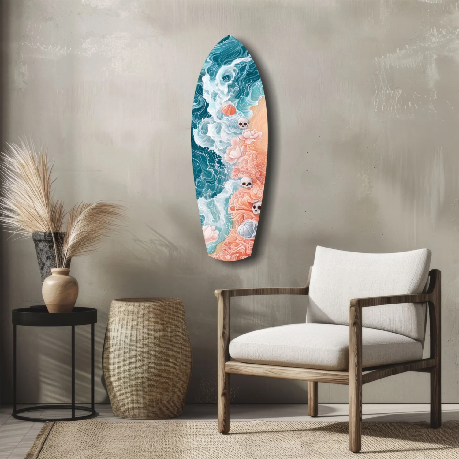 Eternal Tides Glass Wall Art - Image 5