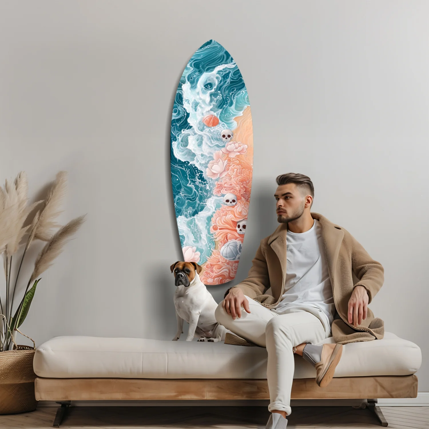 Eternal Tides Glass Wall Art - Image 9