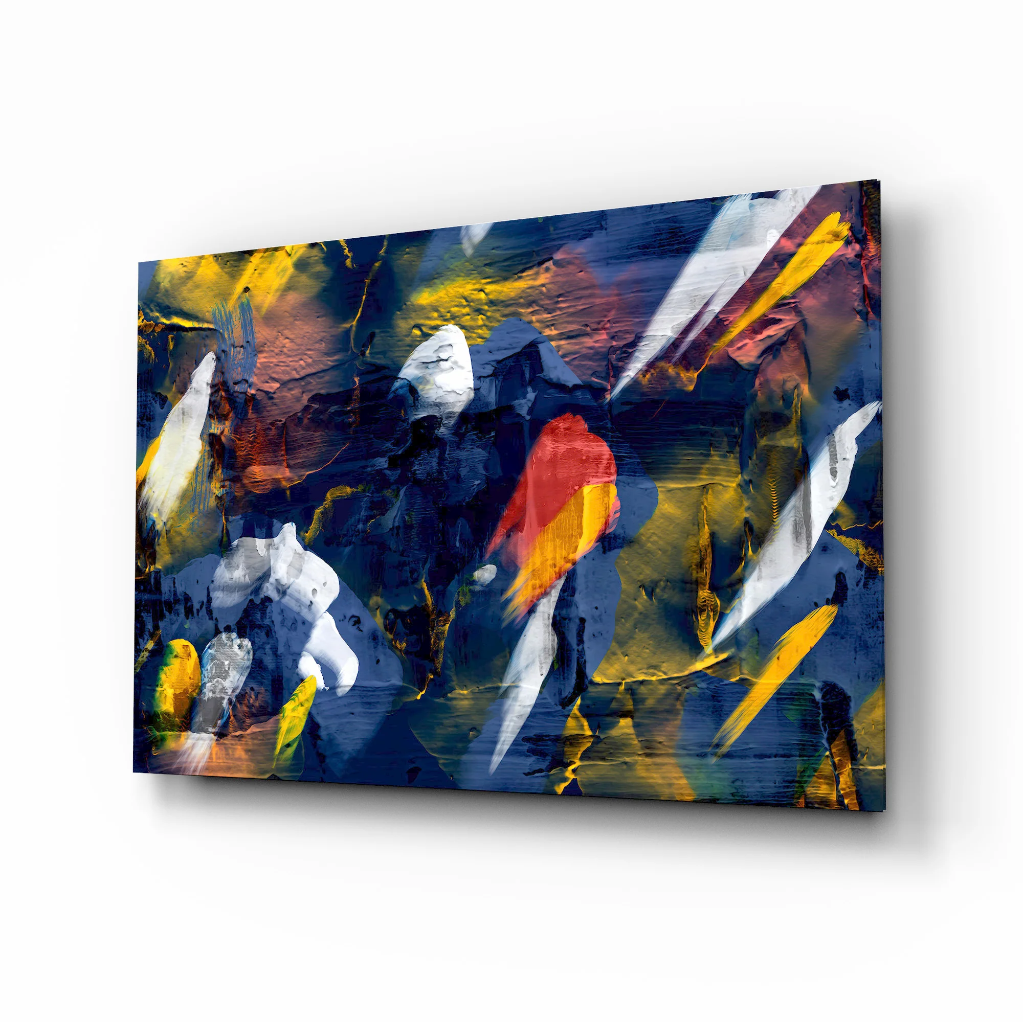 Ethereal Abstract Glass Wall Art - Image 2