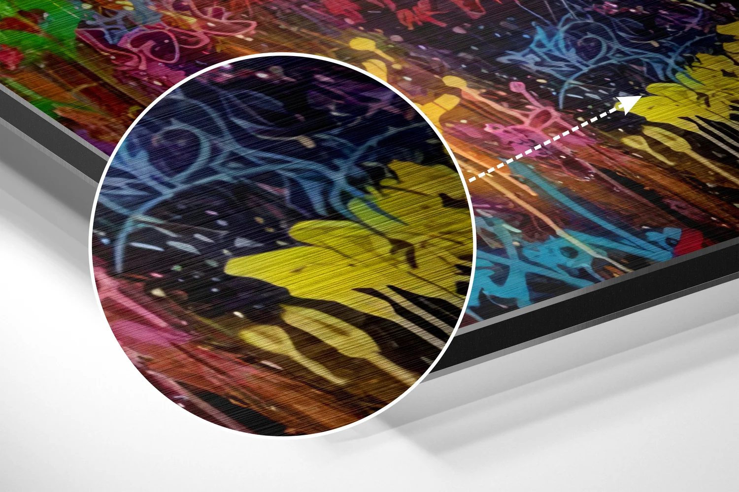 Eyes of the Ape Brushed Aluminum Dibond Wall Art - Image 3