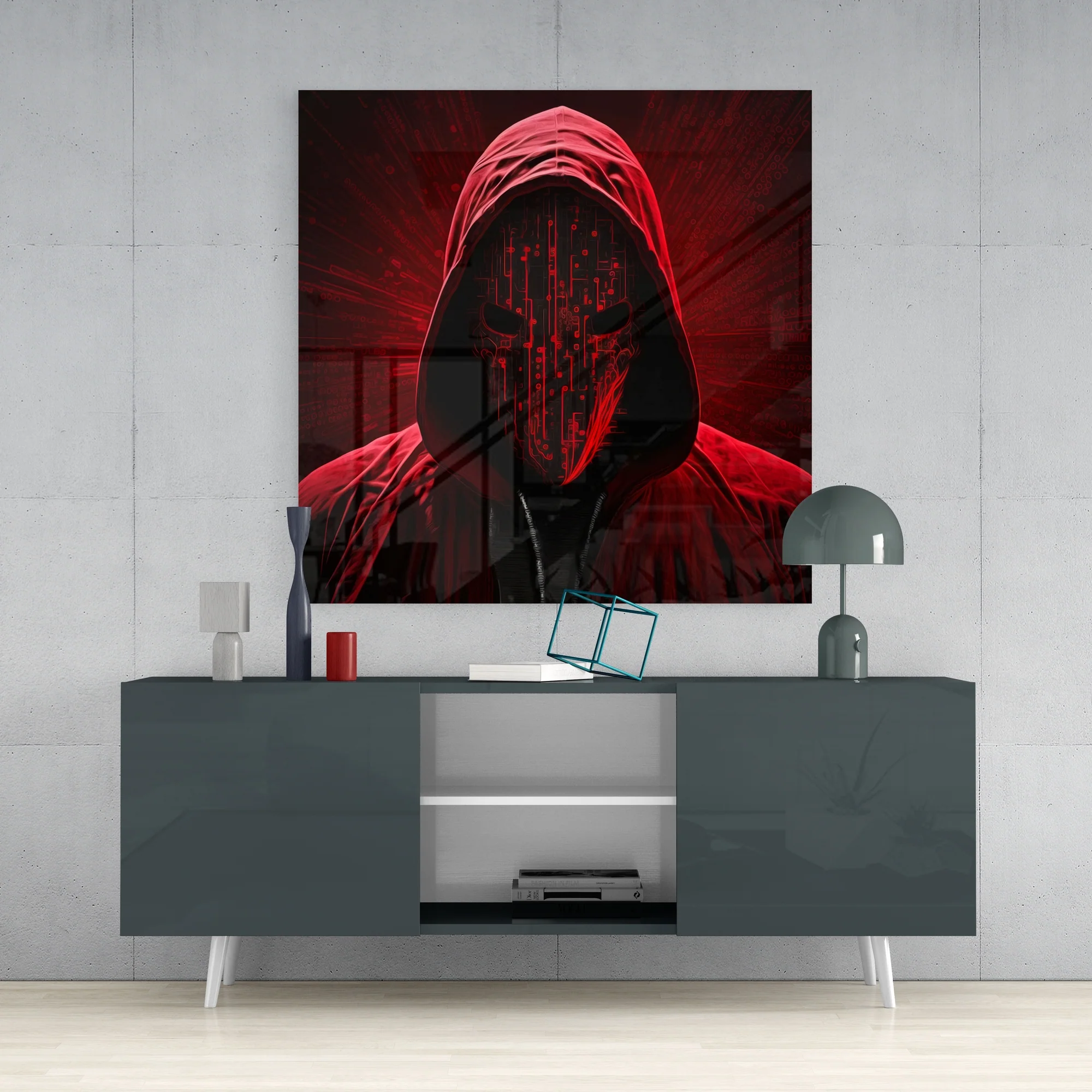 Faceless Glass Wall Art  || Designers Collection - Image 4