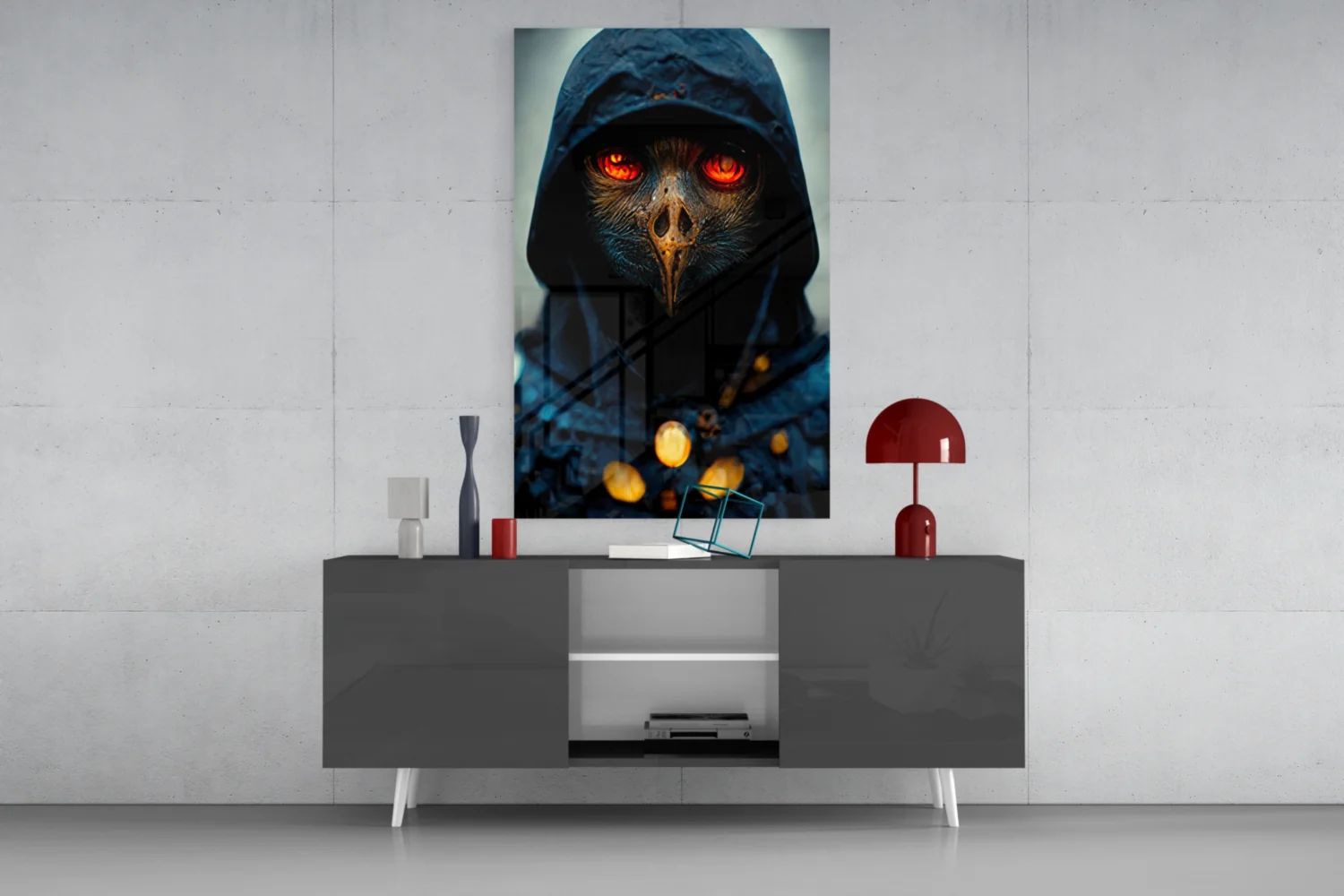 Fiery Eyes Glass Art  || Designers Collection - Image 9