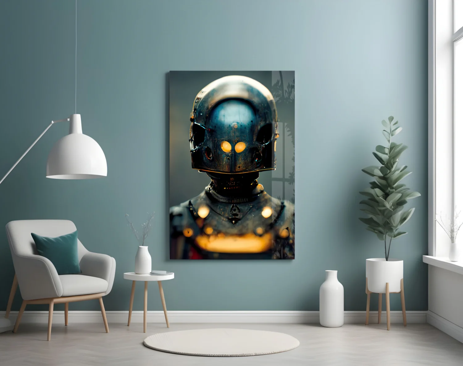 Fighter Glass Art || Designer Collection - Image 5