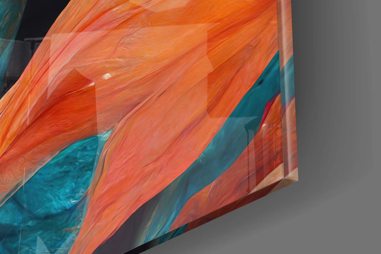 Flowerish Glass Wall Art  || Designer Collection - Image 8