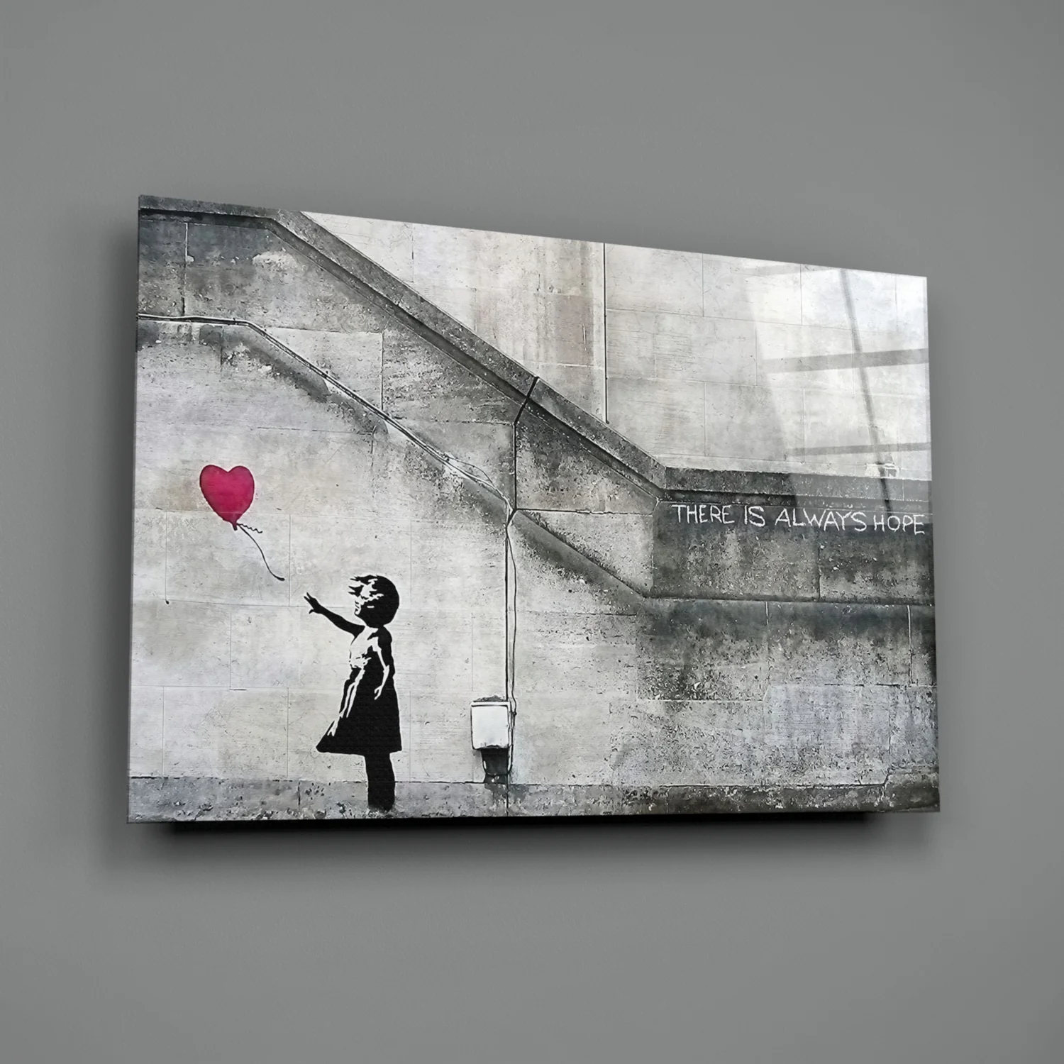 Flying Heart Glass Art - Image 3