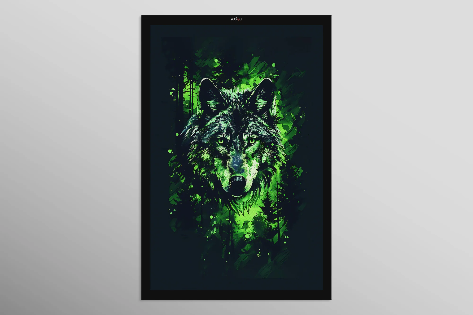 Forest Guardian — Haptic 3D Embossed + High-Gloss Lacquer Print - Image 9