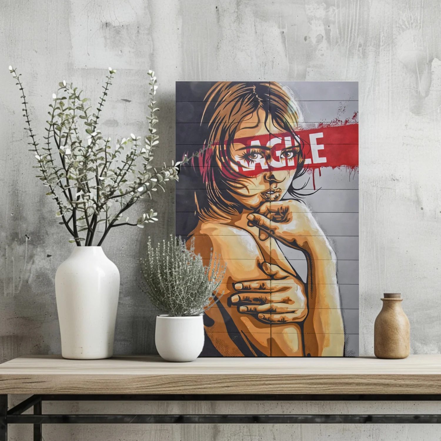 Fragile Aluminum Print - Image 2