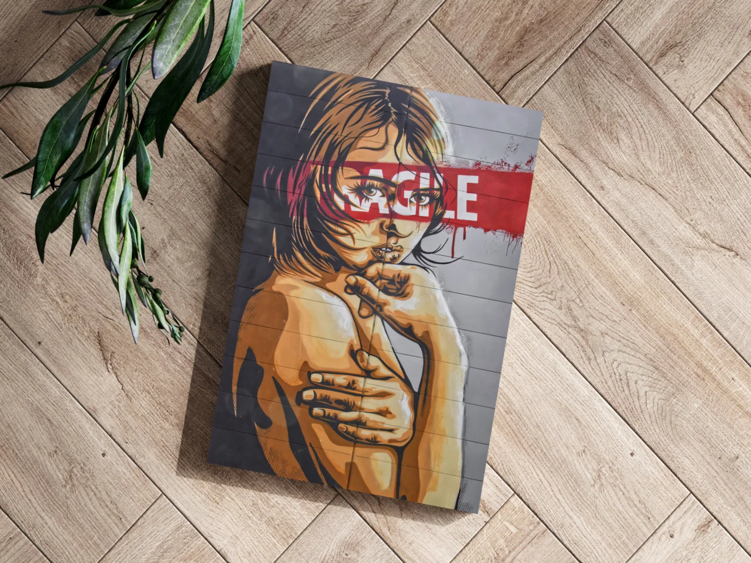 Fragile Aluminum Print - Image 3