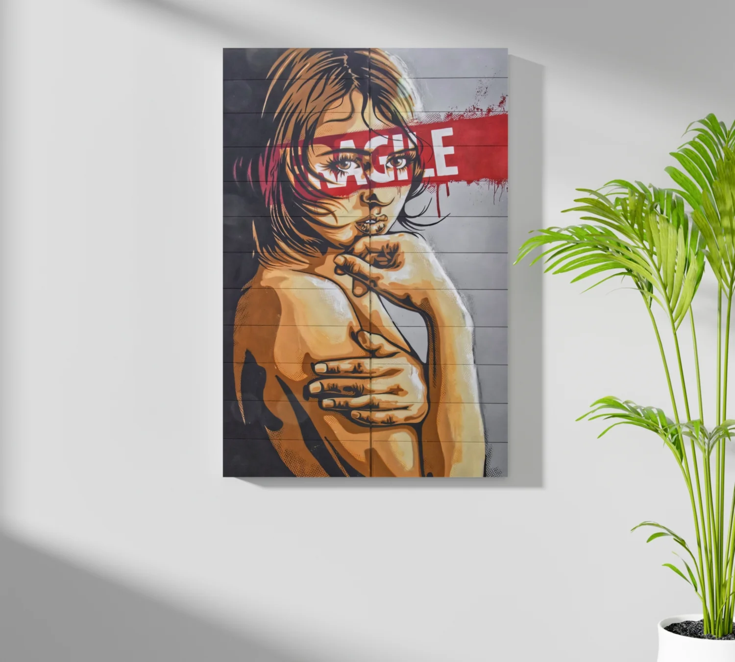 Fragile Aluminum Print - Image 7