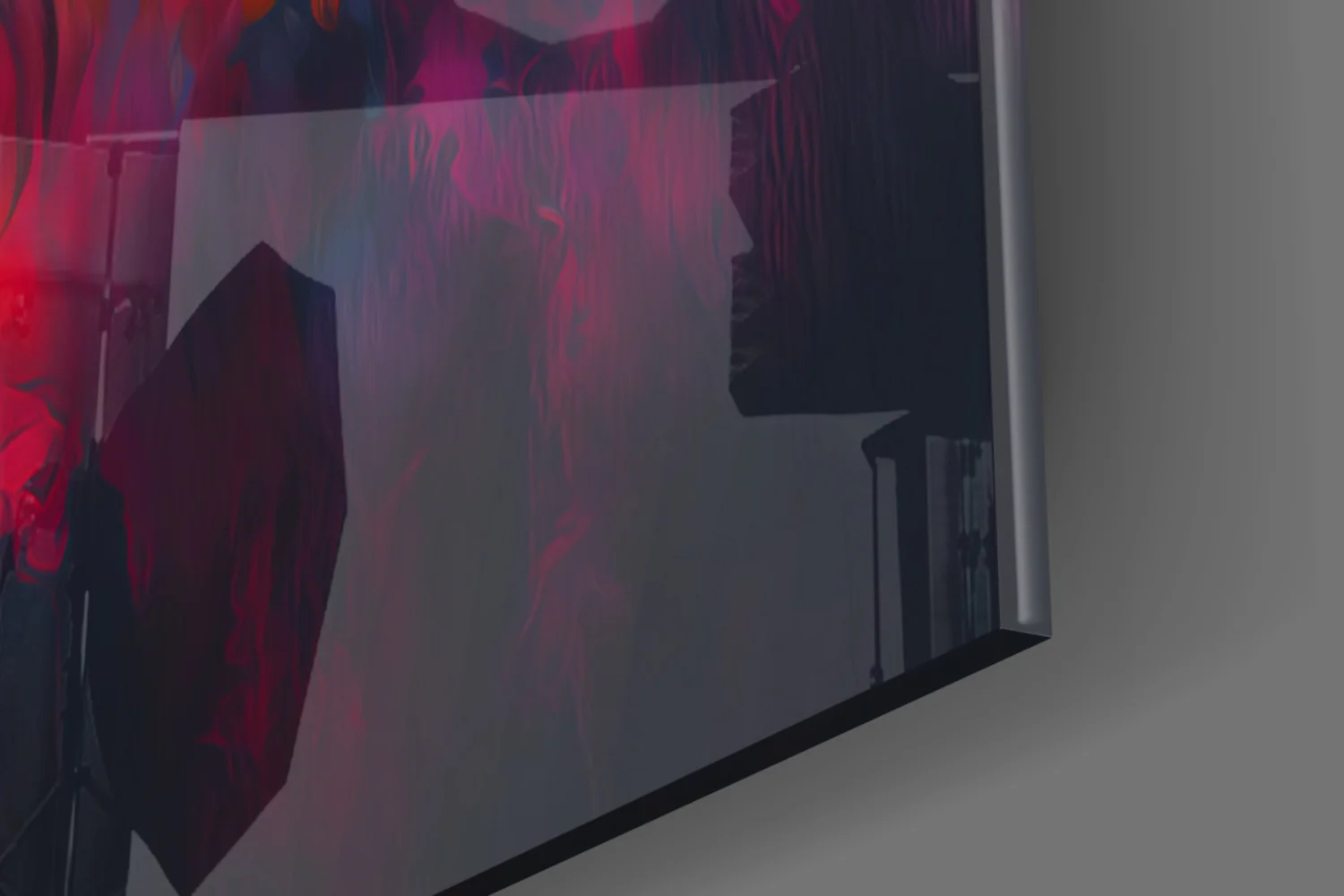 Freedom of the Wolf Glass Wall Art || Designer Collection - Image 8
