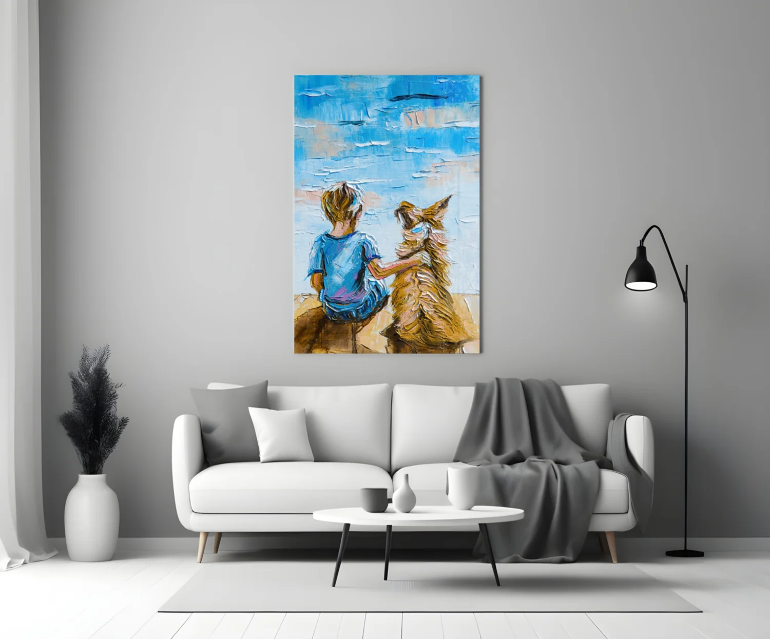 Friendship Glass Wall Art - Image 3