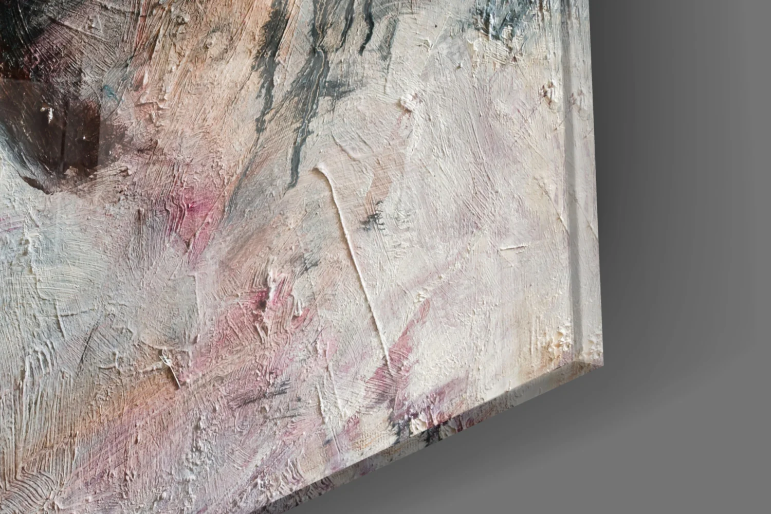 Ghostly Muted Portrait Glass Wall Art - Image 7