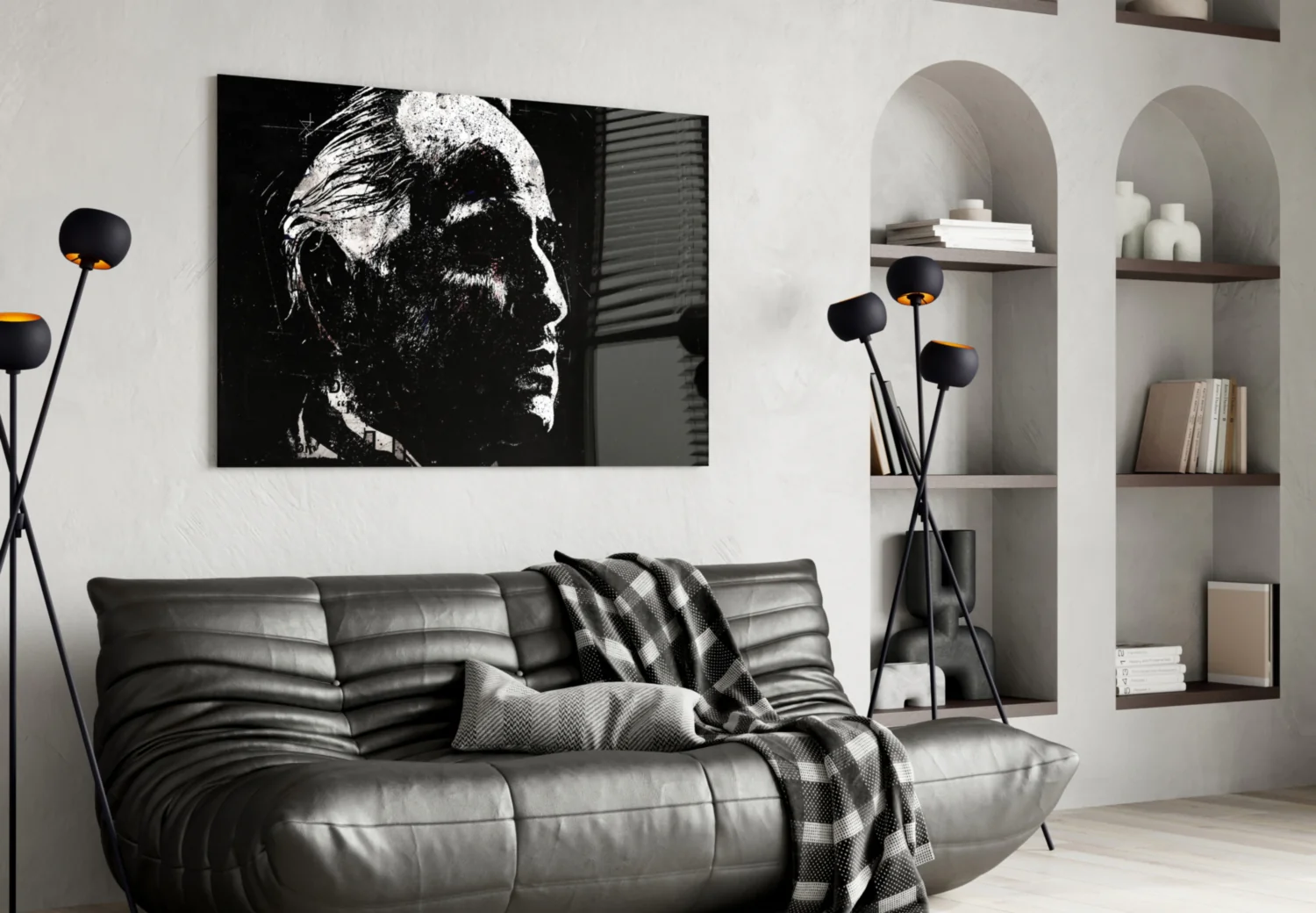Mafia Boss  Glass Wall Art - Image 4