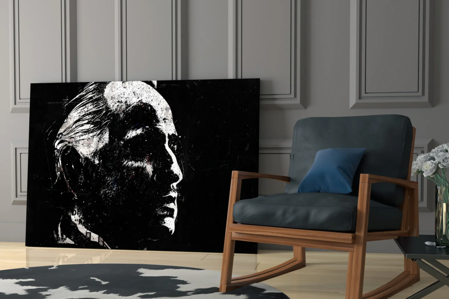 Mafia Boss  Glass Wall Art - Image 6