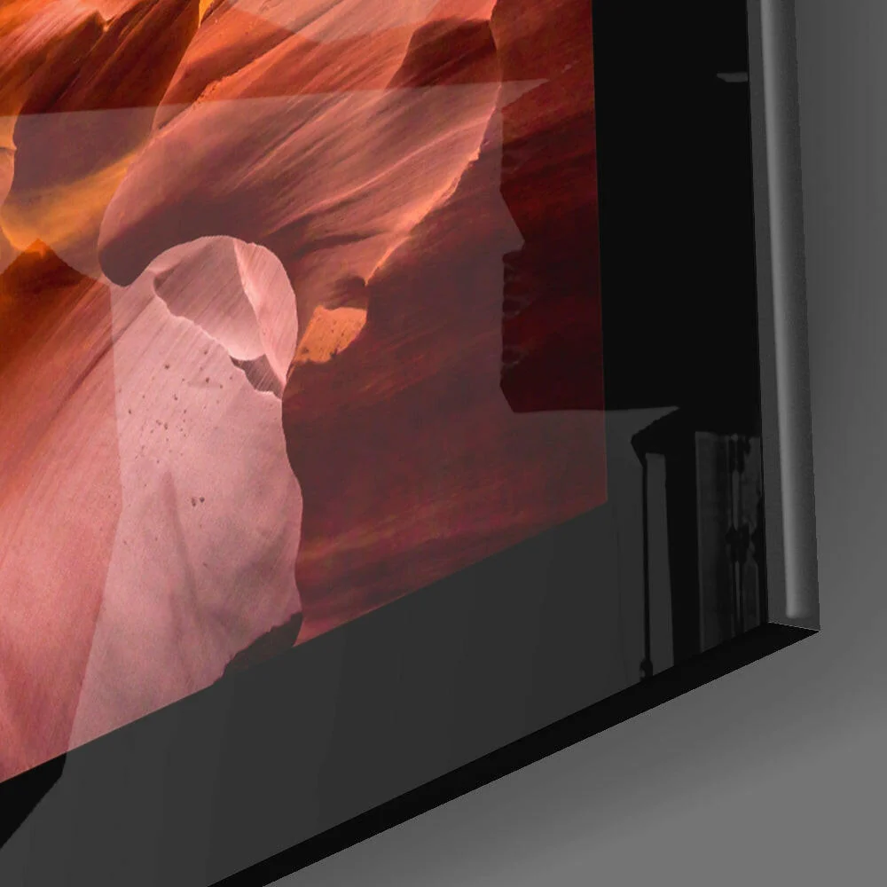 Grand Canyon Rift Glass Wall Art - Image 3
