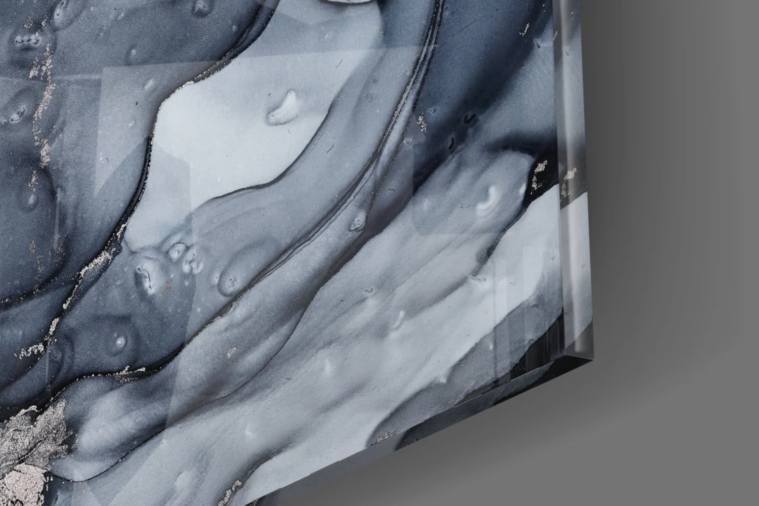 Gray Smoke Glass Wall Art - Image 6