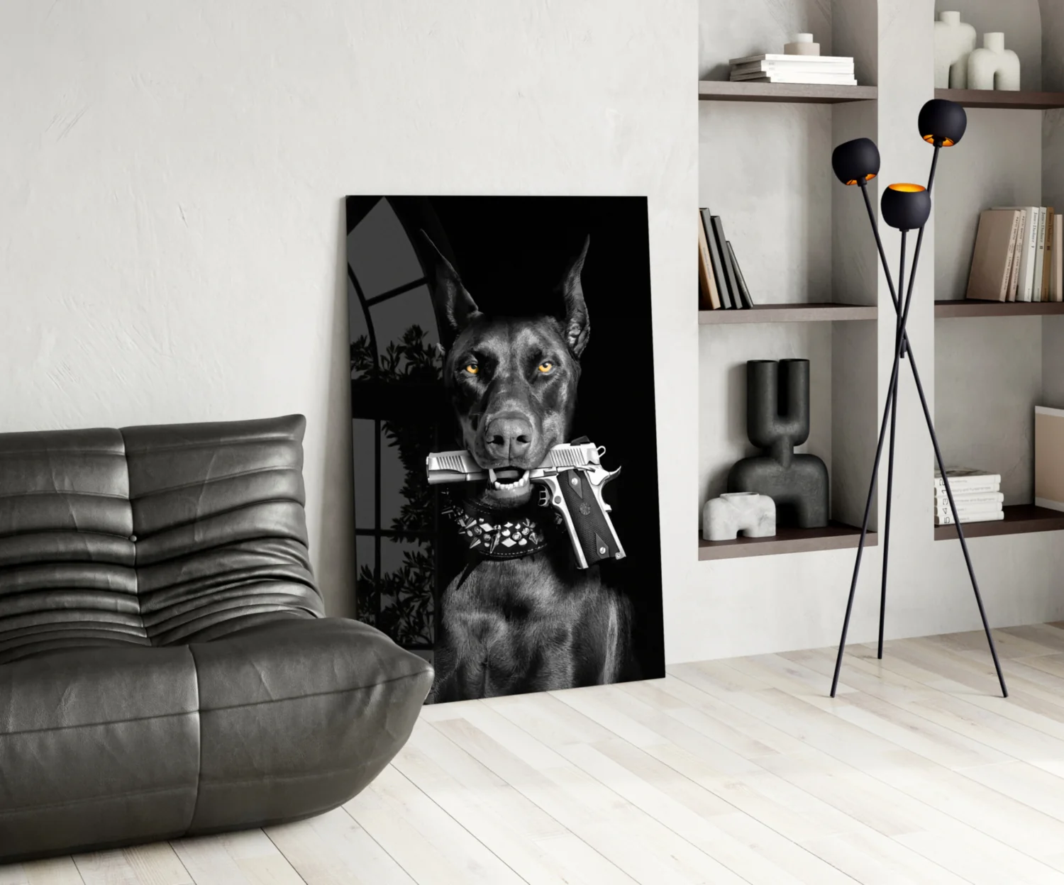 Gun Dog  Glass Wall Art || Designer Collection - Image 6
