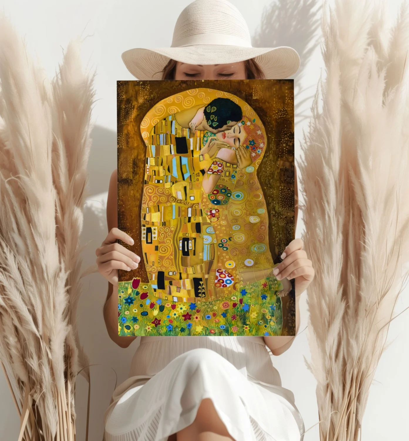 Gustave Klimt Kiss Aluminum Print - Image 4