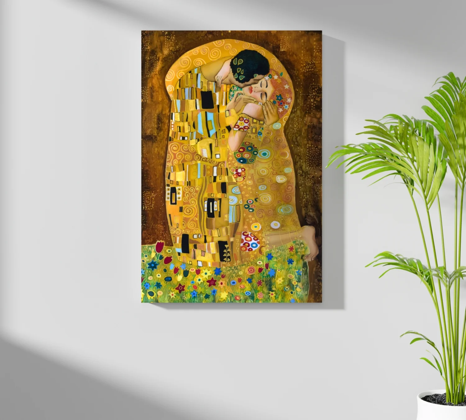 Gustave Klimt Kiss Aluminum Print - Image 7