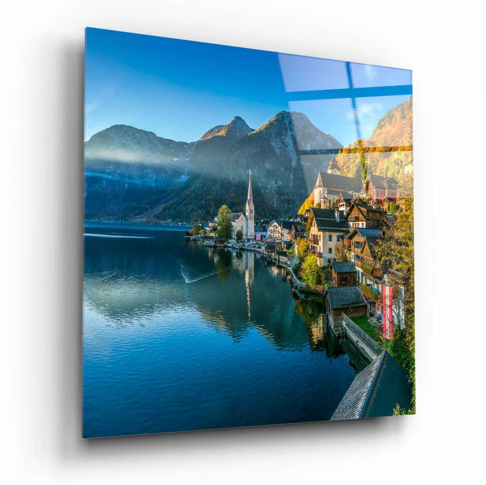 Hallstatt Glass Wall Art - Image 2