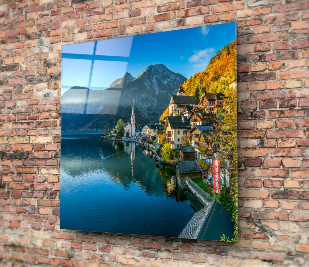 Hallstatt Glass Wall Art - Image 3