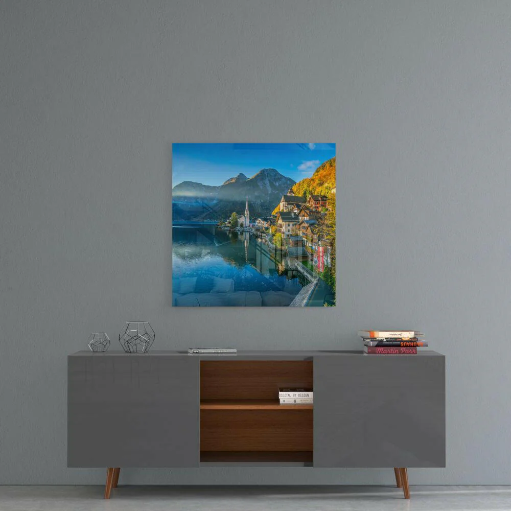 Hallstatt Glass Wall Art - Image 5