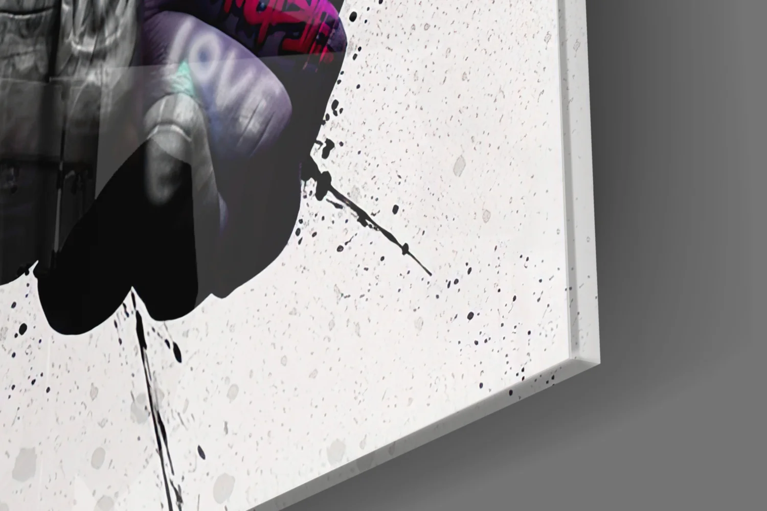 Hand in Hand Glass Wall Art - Image 7