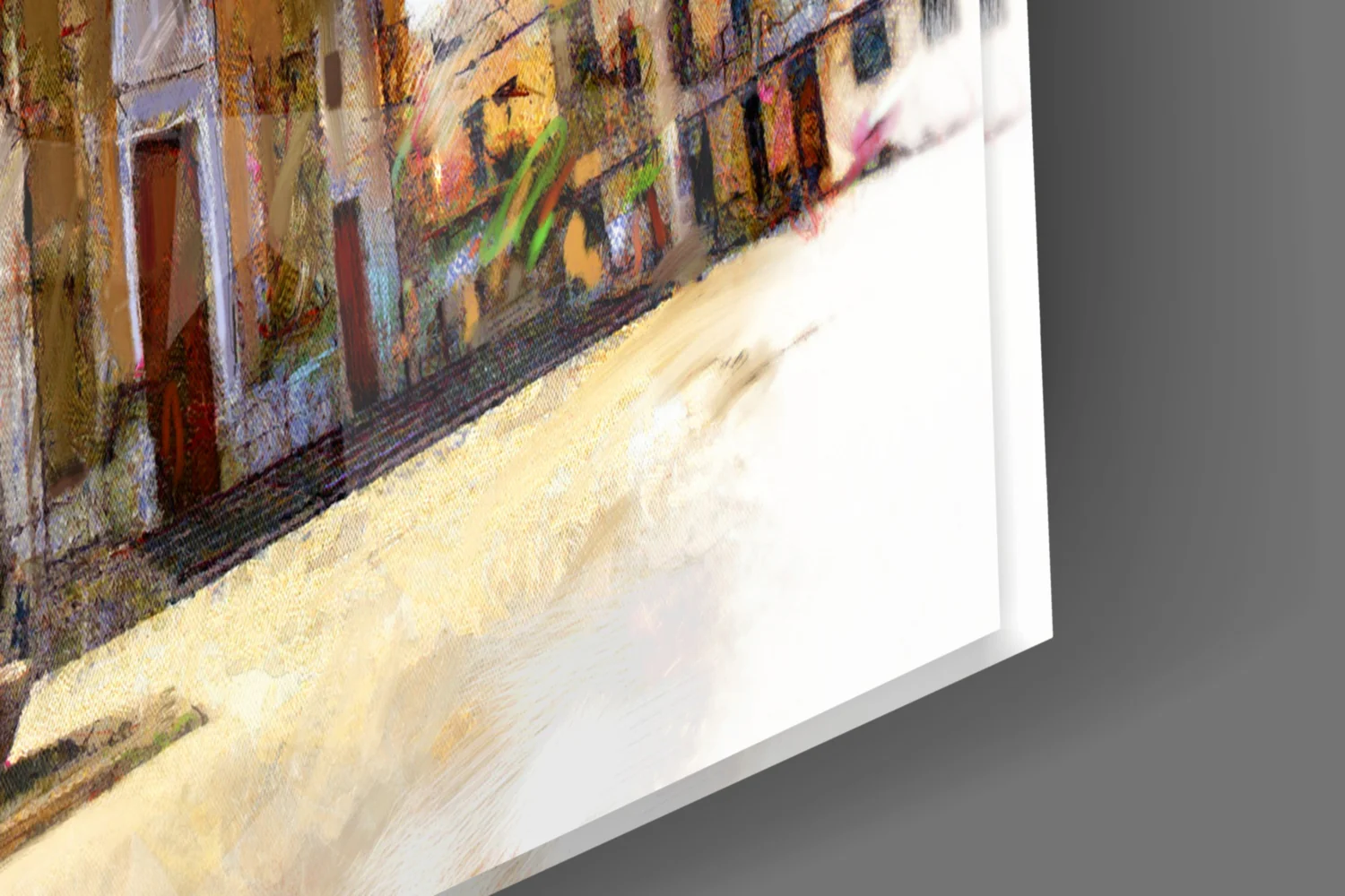 Historical Building Glass Wall Art - Image 7