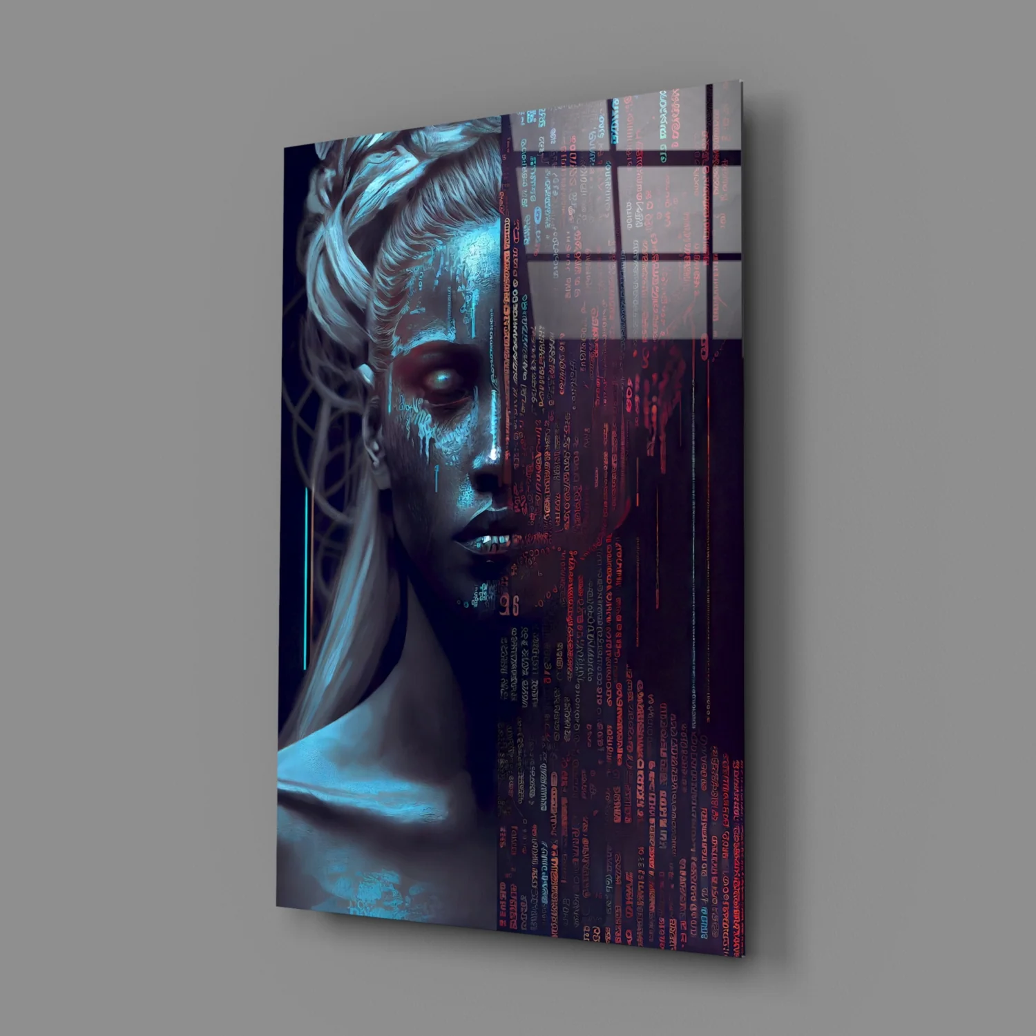 Human Software Glass Wall Art  || Designer Collection - Image 3