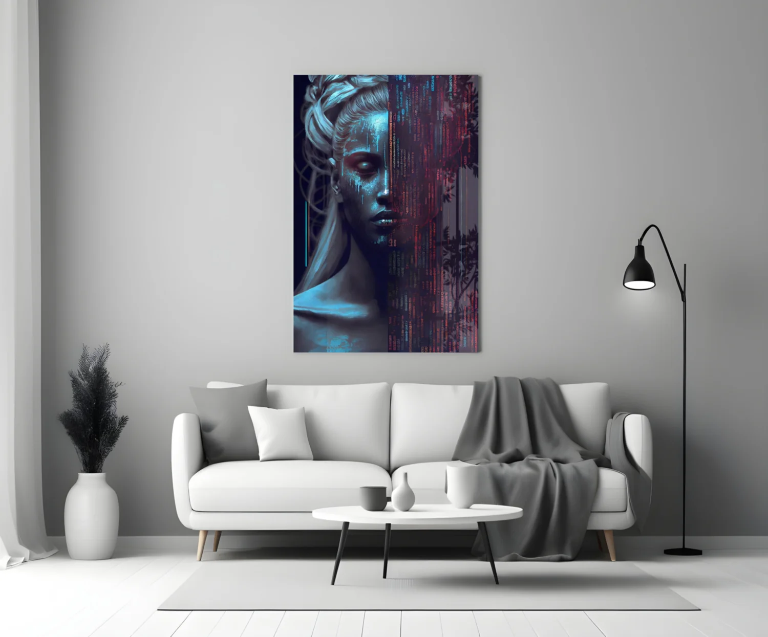 Human Software Glass Wall Art  || Designer Collection - Image 4