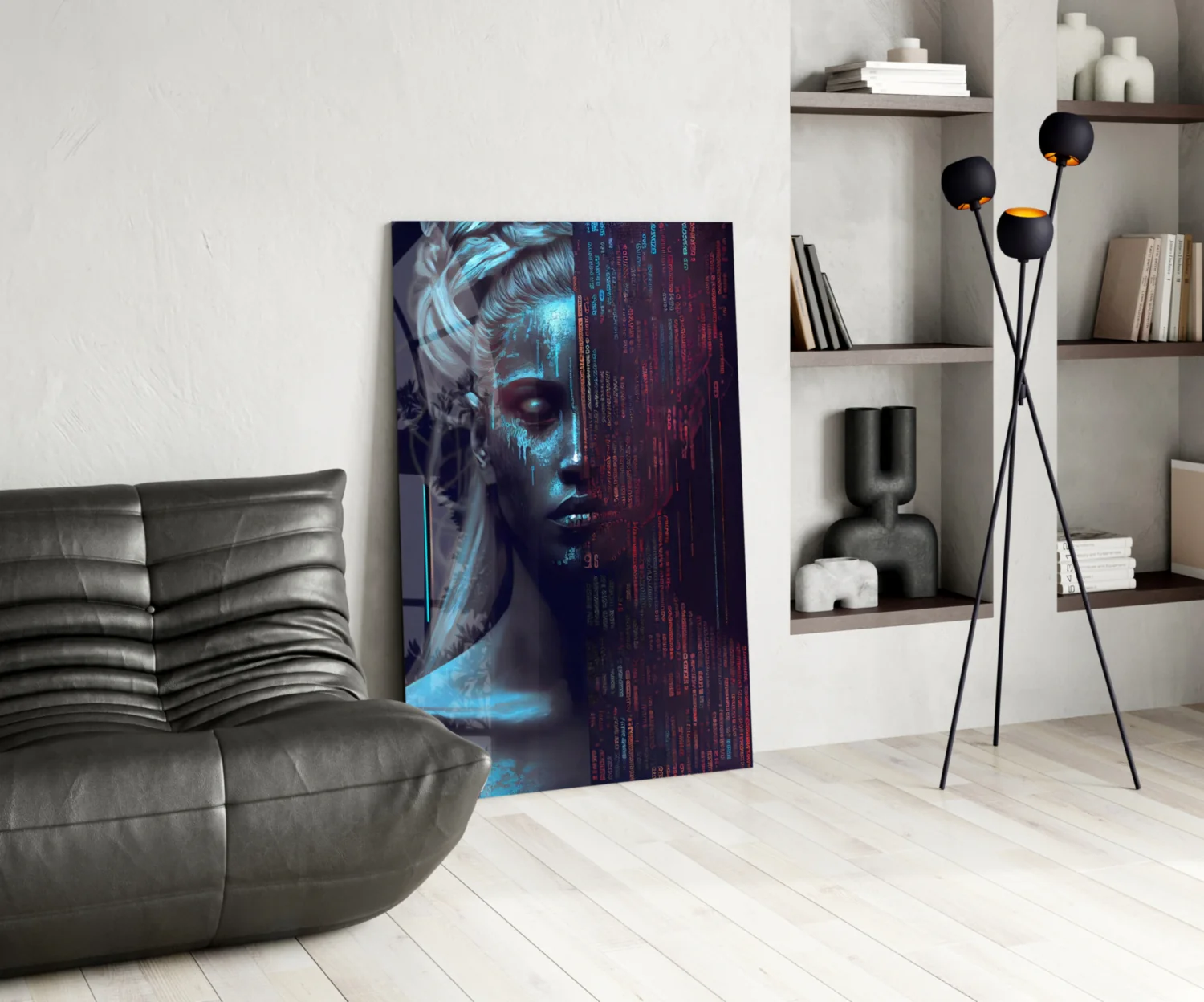 Human Software Glass Wall Art  || Designer Collection - Image 6