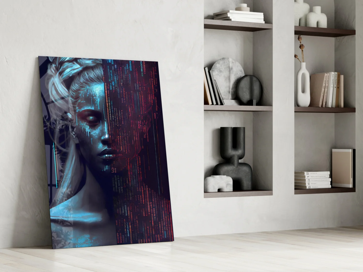 Human Software Glass Wall Art  || Designer Collection - Image 7